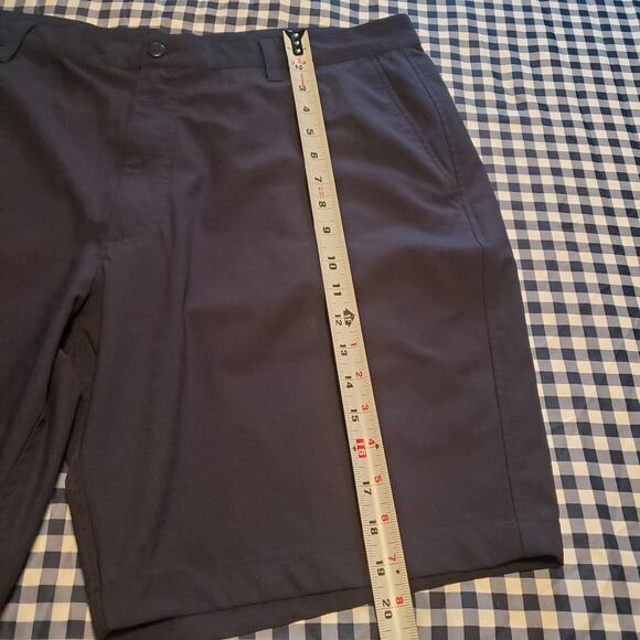 Footjoy FJ Shorts Men's Size 40 Navy Blue Pace 9" Inseam Shorts Chino TINY FLAW - Picture 11 of 11